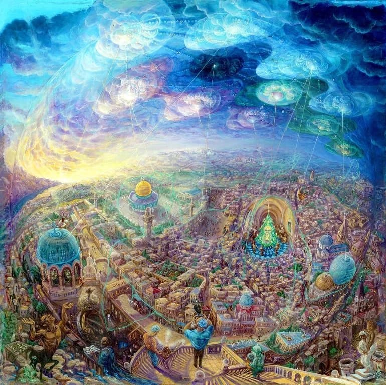 HANA ALISA OMER: Pozemský a nebeský Jerusalém