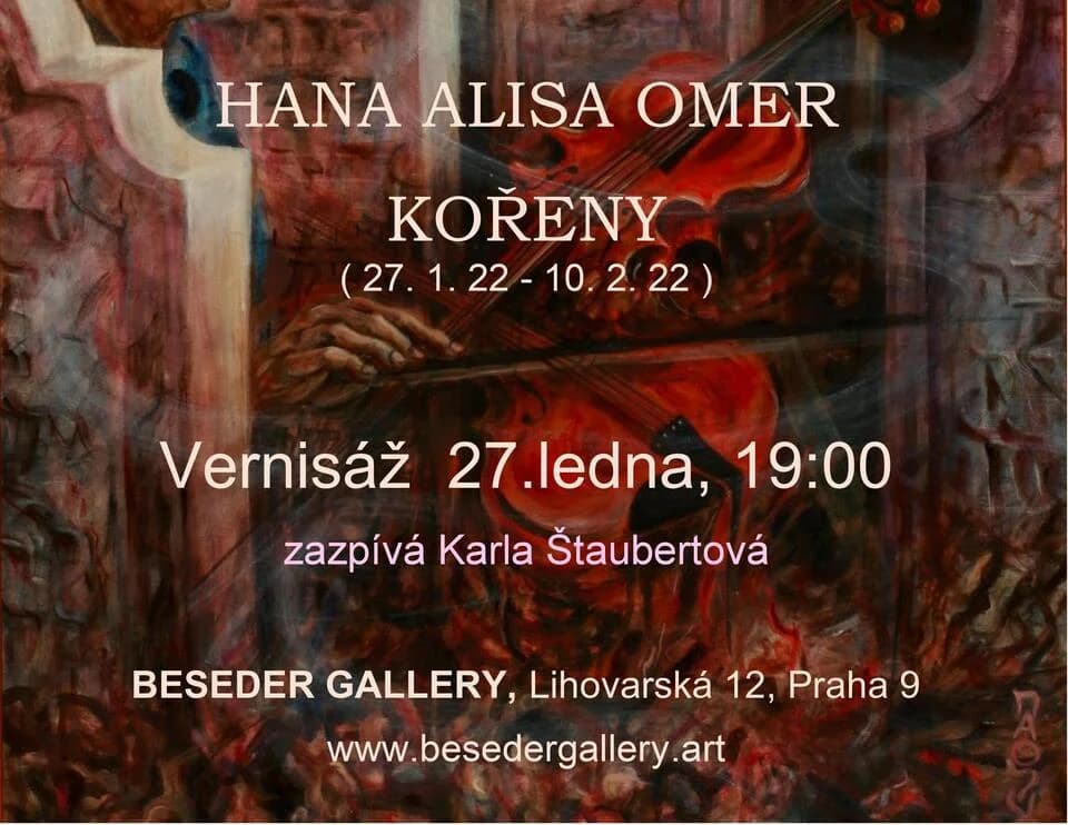 Hana Alisa Omer: KOŘENY - vernisáž