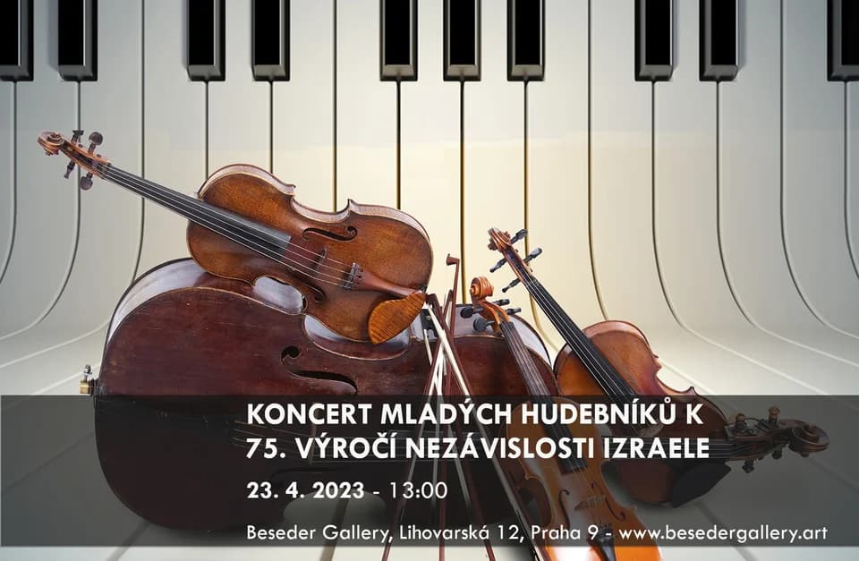 Koncert mladých hudebníků k 75. výročí nezávislosti Izraele