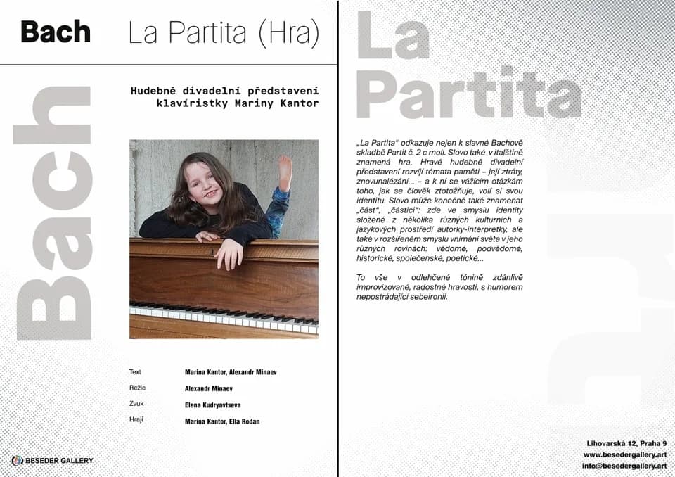 Česko-izraelské vztahy - J. S. Bach - La Partita (Hra)
