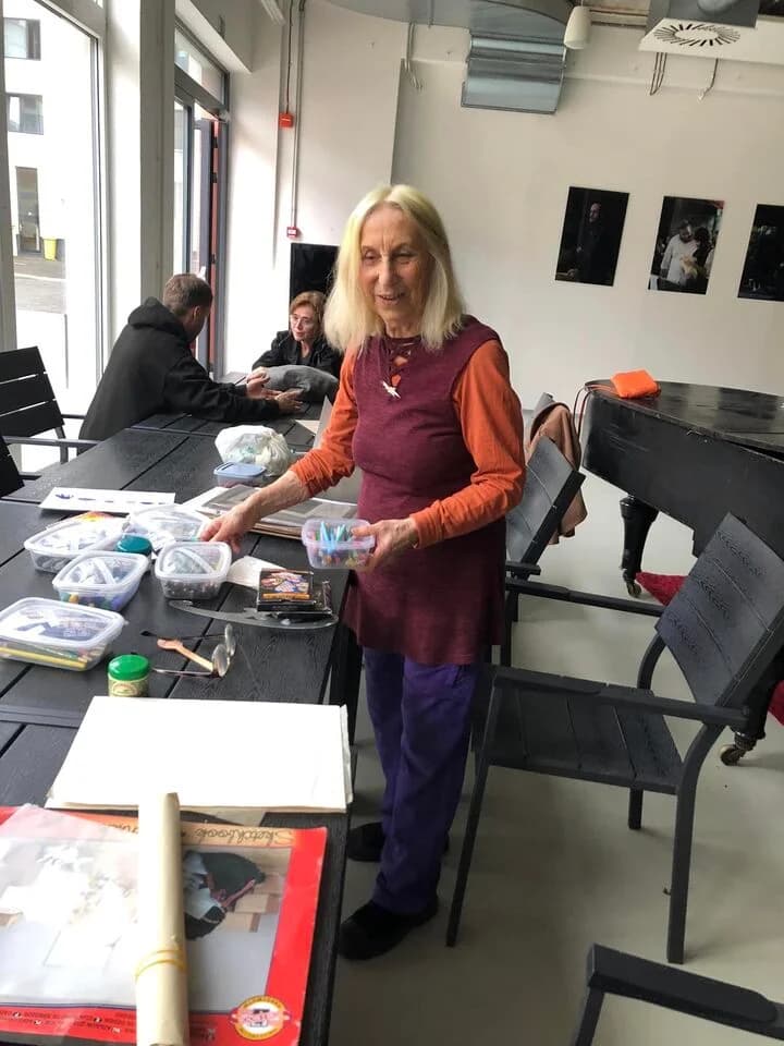 Kresebný workshop s československo-izraelskou výtvarnicí Hanou Alisou Omer - 23. 4. 2023