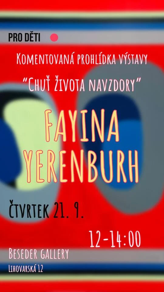 Komentovaná prohlídka výstavy ''Chuť života navzdory''
