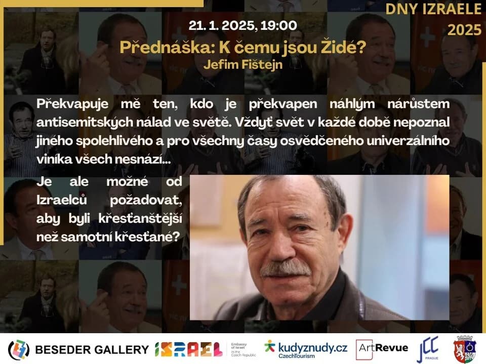 Přednáška: K čemu jsou Židé? (Jefim Fištejn)