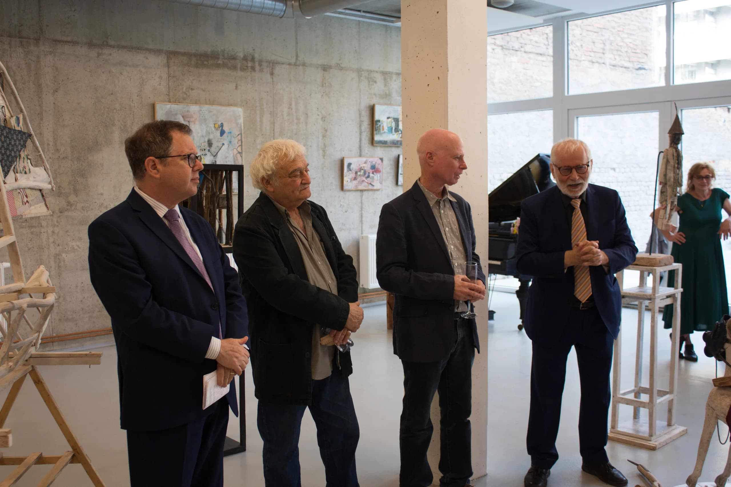 Zvi Tolkovsky: vernisáž výstavy Theatre of the Broken Parts: 18/07/2019