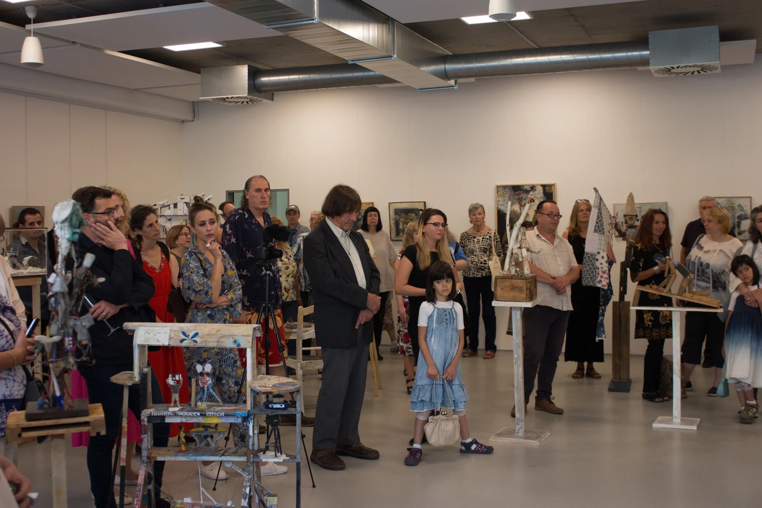 Zvi Tolkovsky: vernisáž výstavy Theatre of the Broken Parts: 18/07/2019