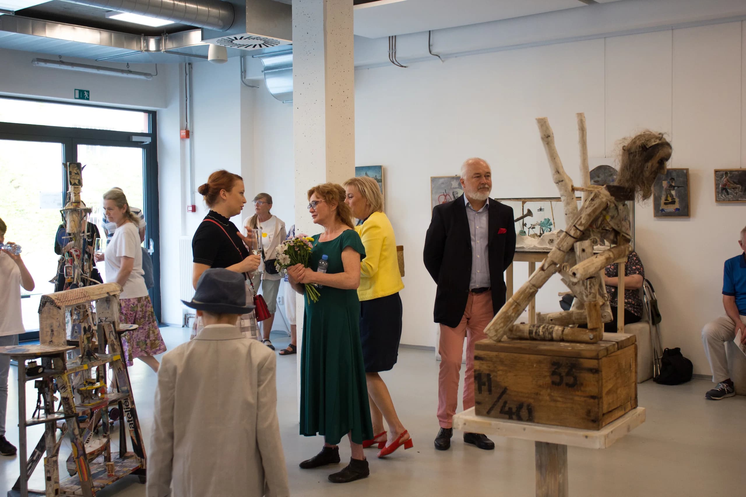Zvi Tolkovsky: vernisáž výstavy Theatre of the Broken Parts: 18/07/2019