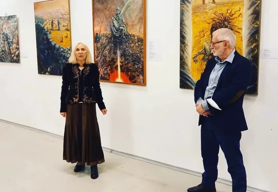 HANA ALISA OMER: Kořeny - Vernisáž 27/1/2022 a Komentovaná prohlídka 5/2/2022