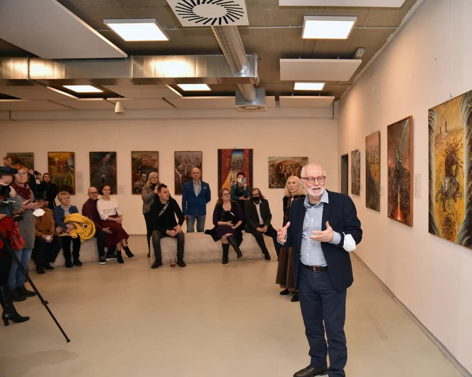 HANA ALISA OMER: Kořeny - Vernisáž 27/1/2022 a Komentovaná prohlídka 5/2/2022