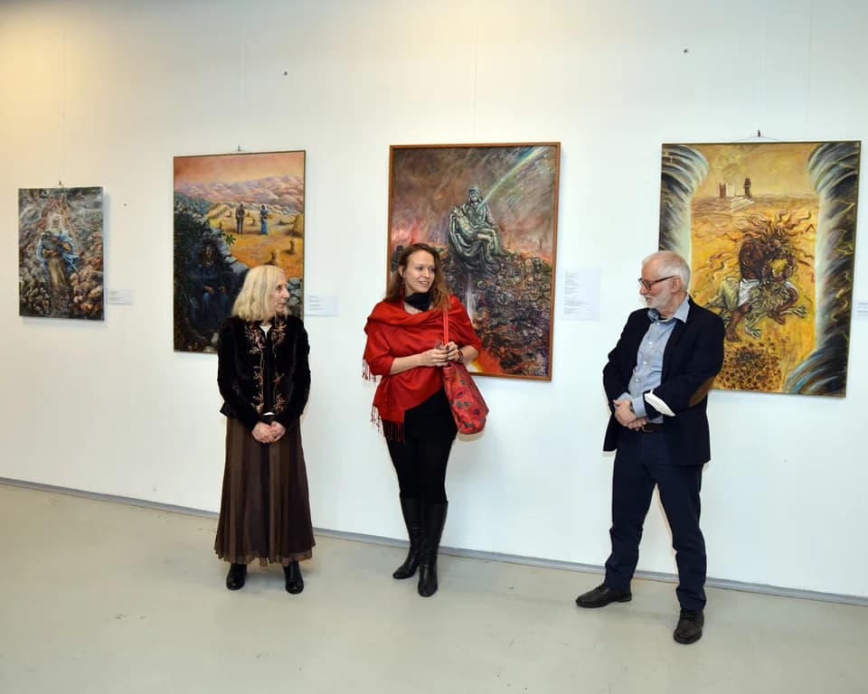 HANA ALISA OMER: Kořeny - Vernisáž 27/1/2022 a Komentovaná prohlídka 5/2/2022