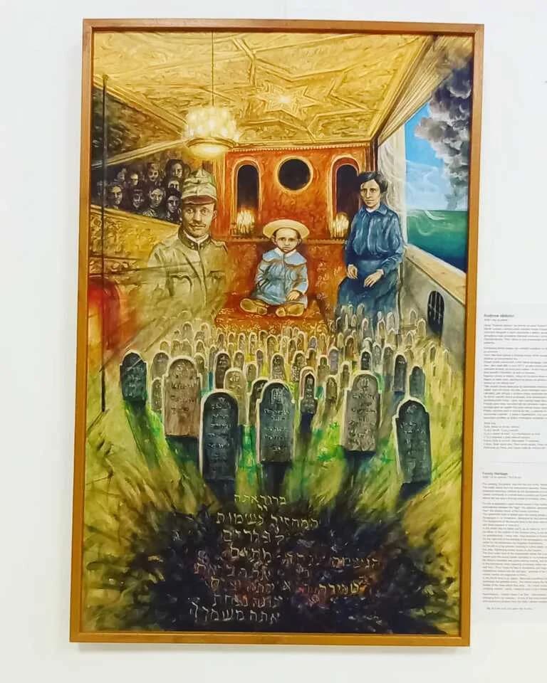 HANA ALISA OMER: Kořeny - Vernisáž 27/1/2022 a Komentovaná prohlídka 5/2/2022