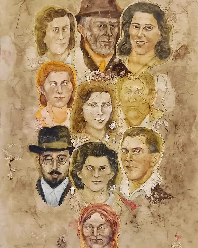 HANA ALISA OMER: Kořeny - Vernisáž 27/1/2022 a Komentovaná prohlídka 5/2/2022
