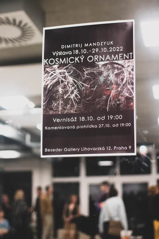 DIMITRIJ MANDZYUK: Kosmický ornament - vernisáž 18.10.2022