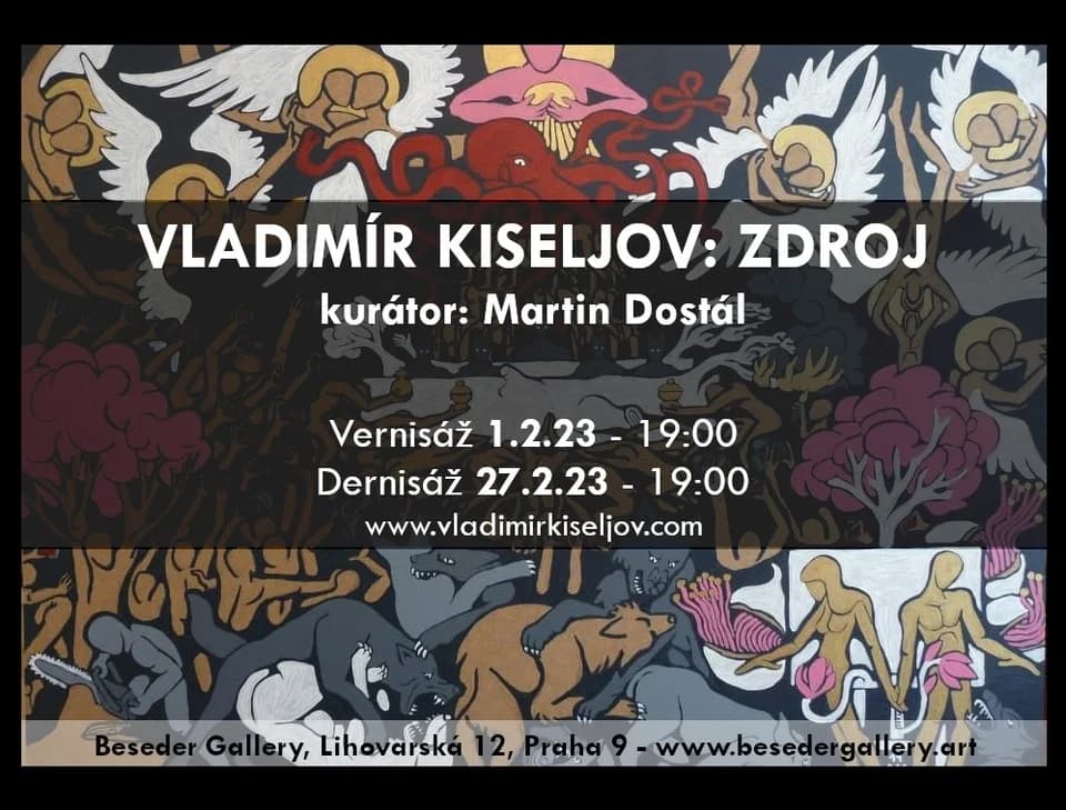 Vladimír Kiseljov: ZDROJ - vernisáž