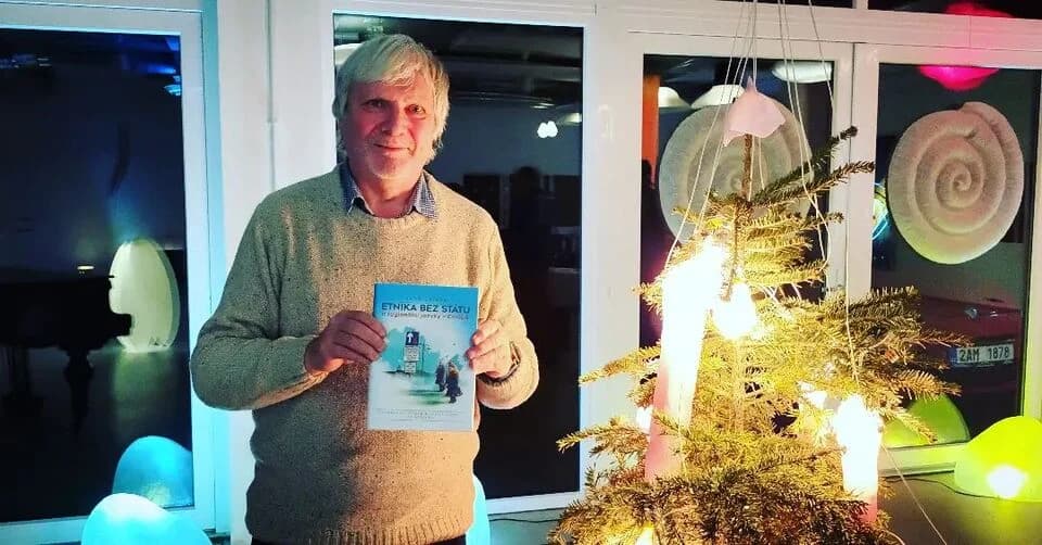 Křest knihy prof. Leoše Šatavy \"Etnika bez státu\" 11.1.2023