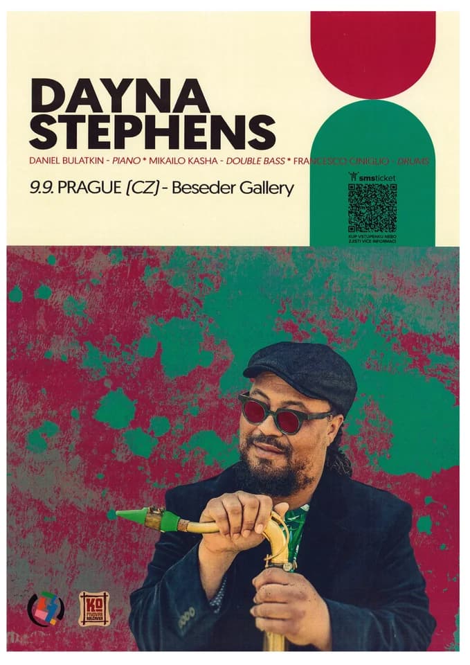 Jazzový koncert: Dayna Stephens, Daniel Bulatkin, Mikailo Kasha, Francesco Cniglio
