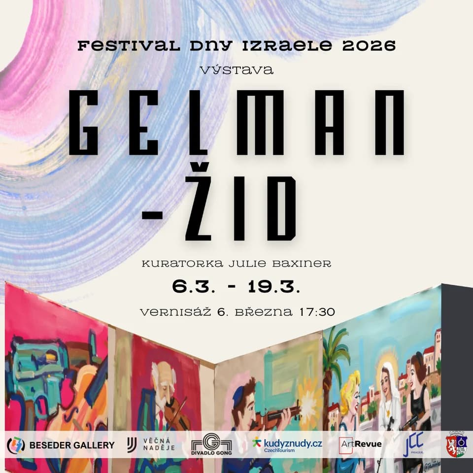 Vernisáž: Gelman – Žid | DNY IZRAELE 2026