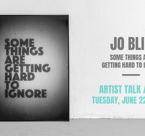Jo Blin: Artist Talk