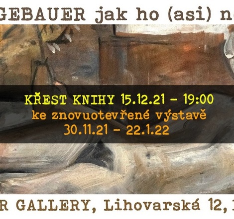 KURT GEBAUER jak ho (asi) neznáte - book release