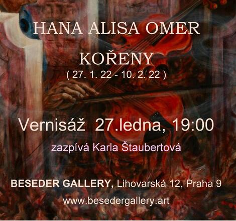 HANA ALISA OMER: Roots - Art exhibition Opening