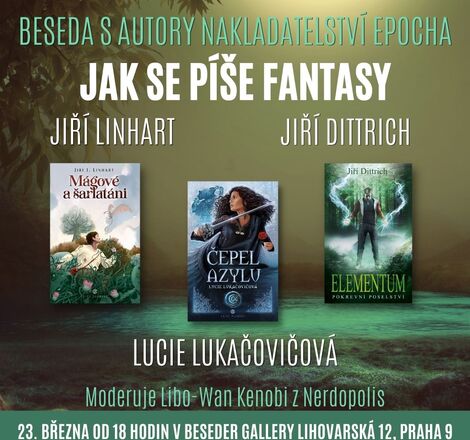 Beseda s autory nakladatelství Epocha: Jak se píše fantasy