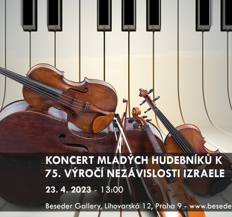 Koncert mladých hudebníků k 75. výročí nezávislosti Izraele