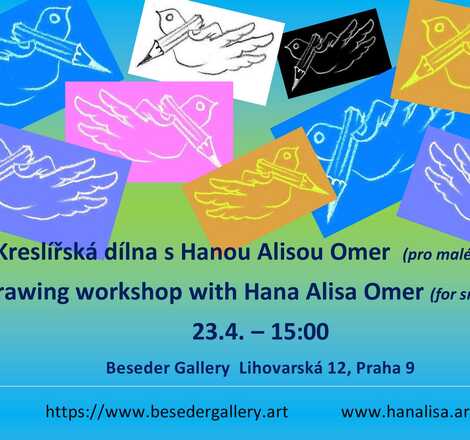 Kresebný workshop s československo-izraelskou výtvarnicí Hanou Alisou Omer