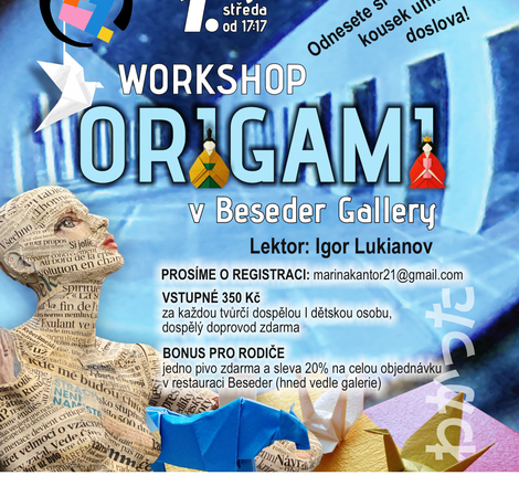 Origami workshop pro děti