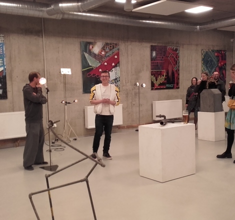 Petr Boháč, Kuba Tauš, Jan Miko: opening of the exhibition UR-LINIE 02/04/2019